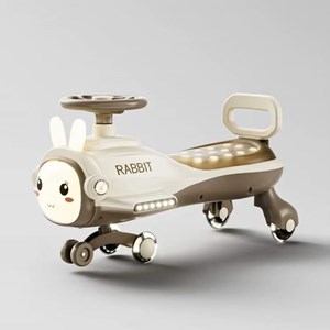 پلاسماکار موزیکال طرح خرگوش قهوه ای