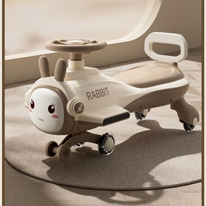 پلاسماکار موزیکال طرح خرگوش قهوه ای