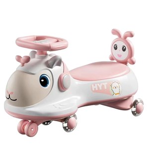 سه چرخه پلاسماکار موزیکال طرح بره (لوپ کار) صورتی_اسباب بازی