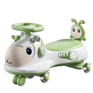 سه چرخه پلاسماکار موزیکال طرح بره (لوپ کار) سبز_اسباب بازی