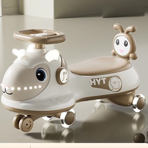 سه چرخه پلاسماکار موزیکال طرح بره (لوپ کار) قهوه ای_اسباب بازی