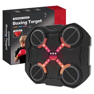 اسباب‌بازی ورزشی بوکس دیواری موزیکال و شارژی_اسباب بازی