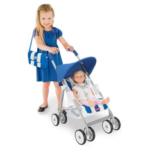 کالسکه عروسک مک لارن به همراه کیف بدنه فلزی مدل Maclaren Junior B-01_اسباب بازی