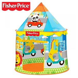 چادر بازی کودک فنری طرح سرخپوستی به همراه 30 توپ fisher_price_اسباب بازی