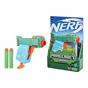 تفنگ اسباب بازی نرف Nerf با تیر اسفنجی مدل ماینکرافت Minecraft رنگ آبی_اسباب بازی