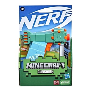 تفنگ اسباب بازی نرف Nerf با تیر اسفنجی مدل ماینکرافت Minecraft رنگ آبی_اسباب بازی