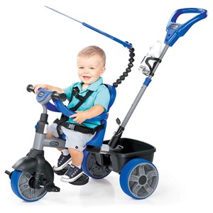 سه چرخه 4 در 1 لیتل تایکس مدل Little Tikes 4-in-1 Basic Edition Trike رنگ آبی_اسباب بازی
