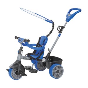 سه چرخه 4 در 1 لیتل تایکس مدل Little Tikes 4-in-1 Basic Edition Trike رنگ آبی_اسباب بازی