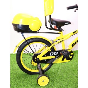 دوچرخه کودک Bonito سایز 16 مدل GO رنگ زرد_اسباب بازی