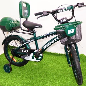 دوچرخه کودک Bonito سایز 16 مدل GO رنگ سبز_اسباب بازی