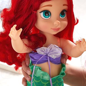 عروسک دیزنی آریل پری دریایی 40 سانتی Disney Animators_اسباب بازی