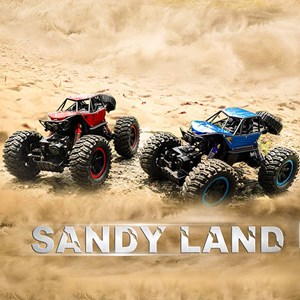  ماشین کنترلی شارژی آفرود حرفه ای با دو کنترل دستی و مچی مدل Climbing Car 2.4GHz 1:14 Scale_اسباب بازی