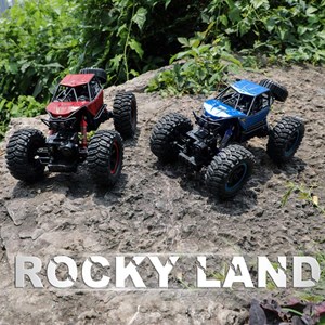  ماشین کنترلی شارژی آفرود حرفه ای با دو کنترل دستی و مچی مدل Climbing Car 2.4GHz 1:14 Scale_اسباب بازی