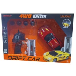 ماشین کنترلی دریفت با ایستگاه شارژ و چرخ‌ های قابل تعویض_اسباب بازی