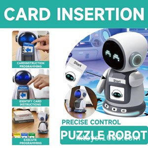 ربات اسباب بازی هوشمند آموزشی 72 کارته با ضبط و پخش صدا_اسباب بازی