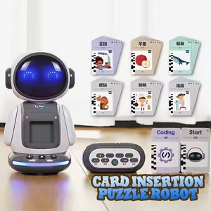 ربات اسباب بازی هوشمند آموزشی 72 کارته با ضبط و پخش صدا_اسباب بازی