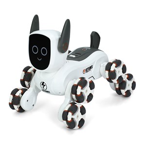ربات اسباب بازی سگ کنترلی هوشمند با هشت چرخ و چرخش 360 درجه مدل JJRC Q193_اسباب بازی