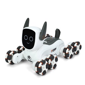 ربات اسباب بازی سگ کنترلی هوشمند با هشت چرخ و چرخش 360 درجه مدل JJRC Q193_اسباب بازی