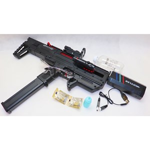 تفنگ اسباب بازی دودزا تیر ژله ای تک تیر و رگباری کد 722_اسباب بازی