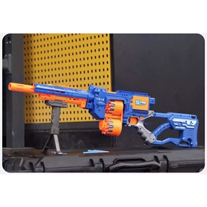 تفنگ اسباب بازی مسلسل تیر اسفنجی با پایه مدل Epic Rage gun G3