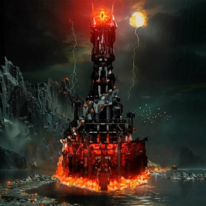 لگو برج تاریکی (باراد دور) ارباب حلقه‌ ها 5471 قطعه مدل Barad-dûr - Fortress Building 66333_اسباب بازی