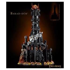 لگو برج تاریکی (باراد دور) ارباب حلقه ها 5471 قطعه مدل Barad-dûr - Fortress Building 66333_اسباب بازی