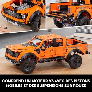 لگو تکنیک فورد F_150 رپتور 1379 قطعه مدل Technic Ford F-150 Raptor 2181_اسباب بازی