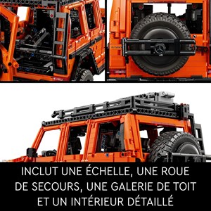 لگو تکنیک مرسدس بنز 2891 قطعه مدل LEGO Technic Mercedes-Benz G500_80008_اسباب بازی