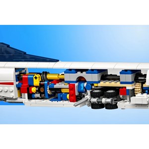 لگو کریتور جت مسافربری ایرباس کنکورد 2083 قطعه با پایه کد 74667_اسباب بازی