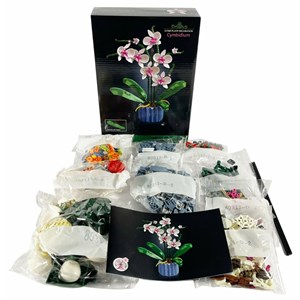 لگو کریتور گلدان گل ارکیده 608 قطعه کد 12390_اسباب بازی