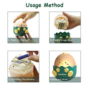 چراغ خواب موزیکال کودک طرح دایناسور_اسباب بازی