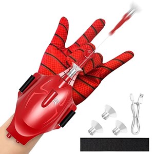 دستکش اسپایدرمن شارژی تار پرتاب کن همراه با لیزر (مرد عنکبوتی)_اسباب بازی