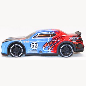 ماشین کنترلی مسابقه‌ ای دودزا مقیاس 1:22 رنگ آبی مدل Sport Cars 3714_اسباب بازی