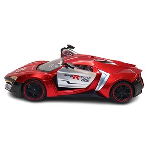 ماشین کنترلی شارژی اسپرت مقیاس 1:10 چراغدار رنگ قرمز کد 0855_اسباب بازی