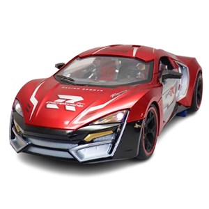 ماشین کنترلی شارژی اسپرت مقیاس 1:10 چراغدار رنگ قرمز کد 0855_اسباب بازی