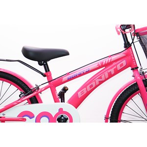 دوچرخه کودک Bonito سایز 20 مدل cool رنگ صورتی_اسباب بازی
