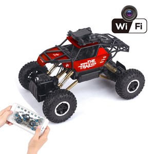  ماشین کنترلی آفرود دوربین دار مقیاس 1:14 مدل WIFI METAL CRAWLER SL-133A_اسباب بازی