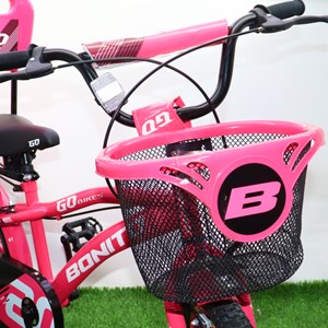 دوچرخه کودک Bonito سایز 20 مدل GO رنگ صورتی_اسباب بازی