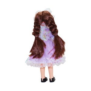 عروسک باربی تمام مفصلی 30 سانتی با لباس پرنسس کد 212_اسباب بازی