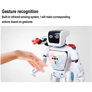 ربات اسباب بازی کنترلی هوشمند هیدروالکتریک با حسگر حالت نبرد مدل Hydro-Electric Hybrid Smart Robot Toy 731