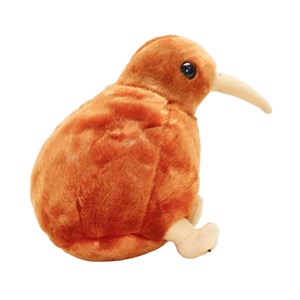 عروسک پولیشی اورجینال پرنده کیوی رنگ قهوه ای 20 سانتی_اسباب بازی