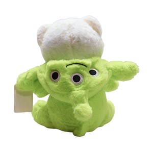 عروسک پولیشی اورجینال خرس کلاه دار سبز 26 سانتی_اسباب بازی