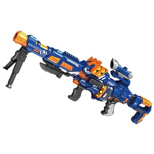 تفنگ اسباب بازی تیر اسفنجی پایه دار مدل Soft Ball Shooting Gun ZC7090