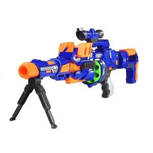 تفنگ اسباب بازی تیر اسفنجی پایه دار مدل Soft Ball Shooting Gun ZC7090