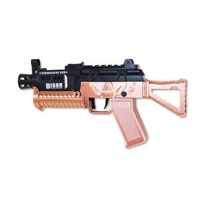 تفنگ اسباب بازی تک تیرانداز پوکه پران تیر اسفنجی مدل 098_اسباب بازی