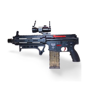 تفنگ اسباب بازی تک تیرانداز پوکه پران تیر اسفنجی با دوربین مدل M416 D018_اسباب بازی