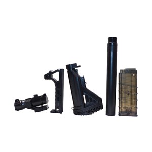 تفنگ اسباب بازی تک تیرانداز پوکه پران تیر اسفنجی با دوربین مدل M416 D018_اسباب بازی