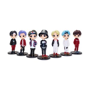 اکشن فیگور گروه بی تی اس BTS مجموعه 7 تایی_اسباب بازی