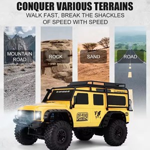 ماشین کنترلی شارژی جیپ آفرود مقیاس 1:10 HB Toys مدل ZP1005_اسباب بازی