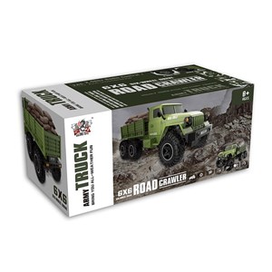 ماشین کنترلی کامیون نظامی مدل 1:10 Remote Control Army Truck Toy SL_008A_اسباب بازی
